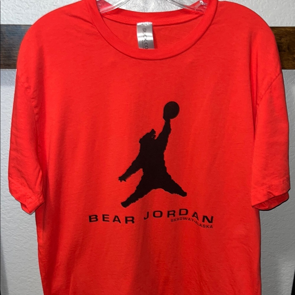 Red Bear Jordan Graphic T-Shirt